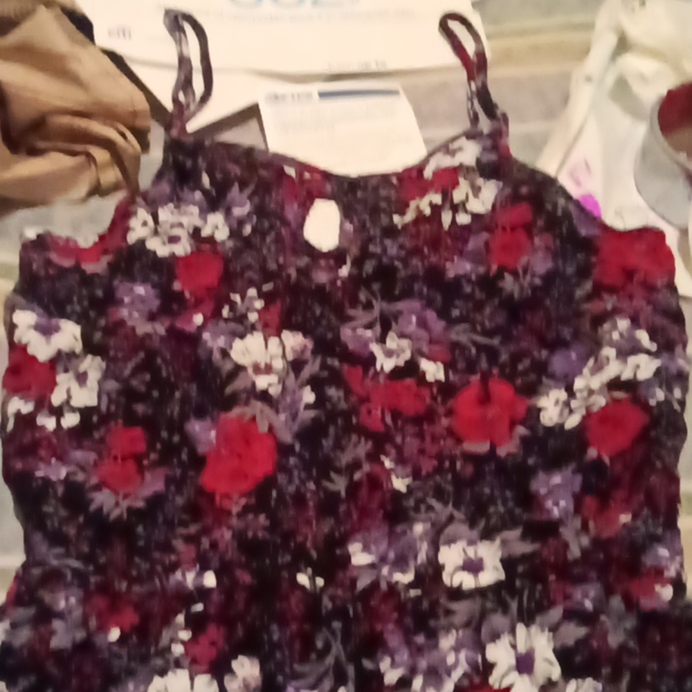 Flower short romper
